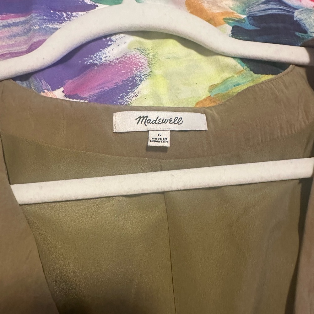 Madewell Katrina Crop Vest Top in Softdrape - Picture 4 of 5